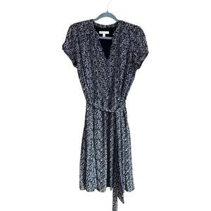 Prelude Floral Smocked Midi Dress Sz 10